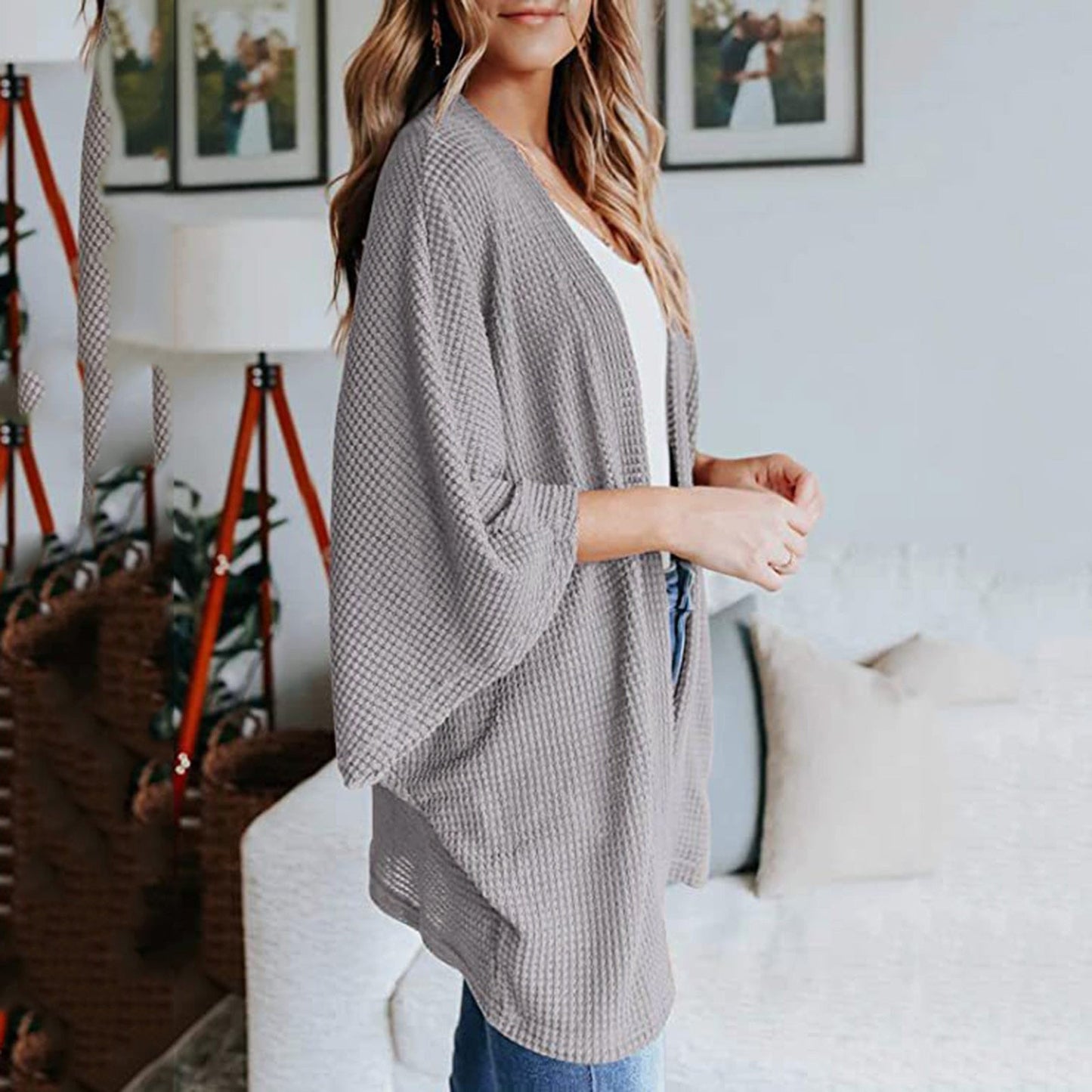 Ornella® | Swobodny kardigan poncho