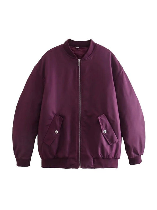 Łaska® | Damska kurtka bomber oversize