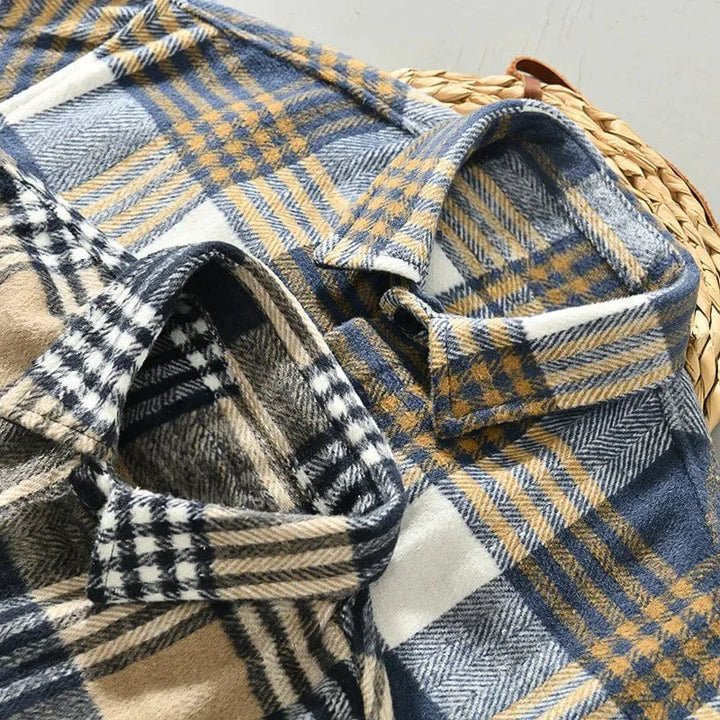 Einar – Vinzéncio Gingham – koszula flanelowa