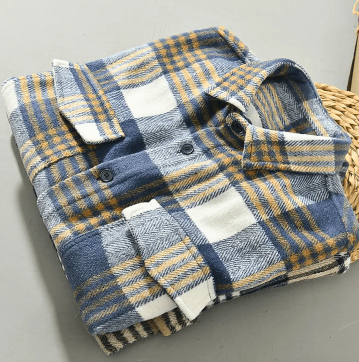 Einar – Vinzéncio Gingham – koszula flanelowa