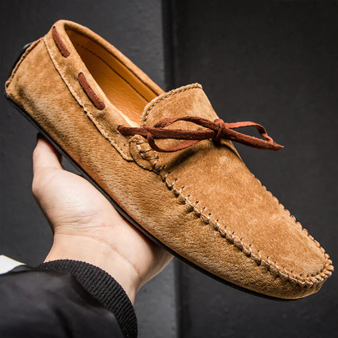 KLASYCZNE ZAMSZOWE LOAFERSY LUTHER